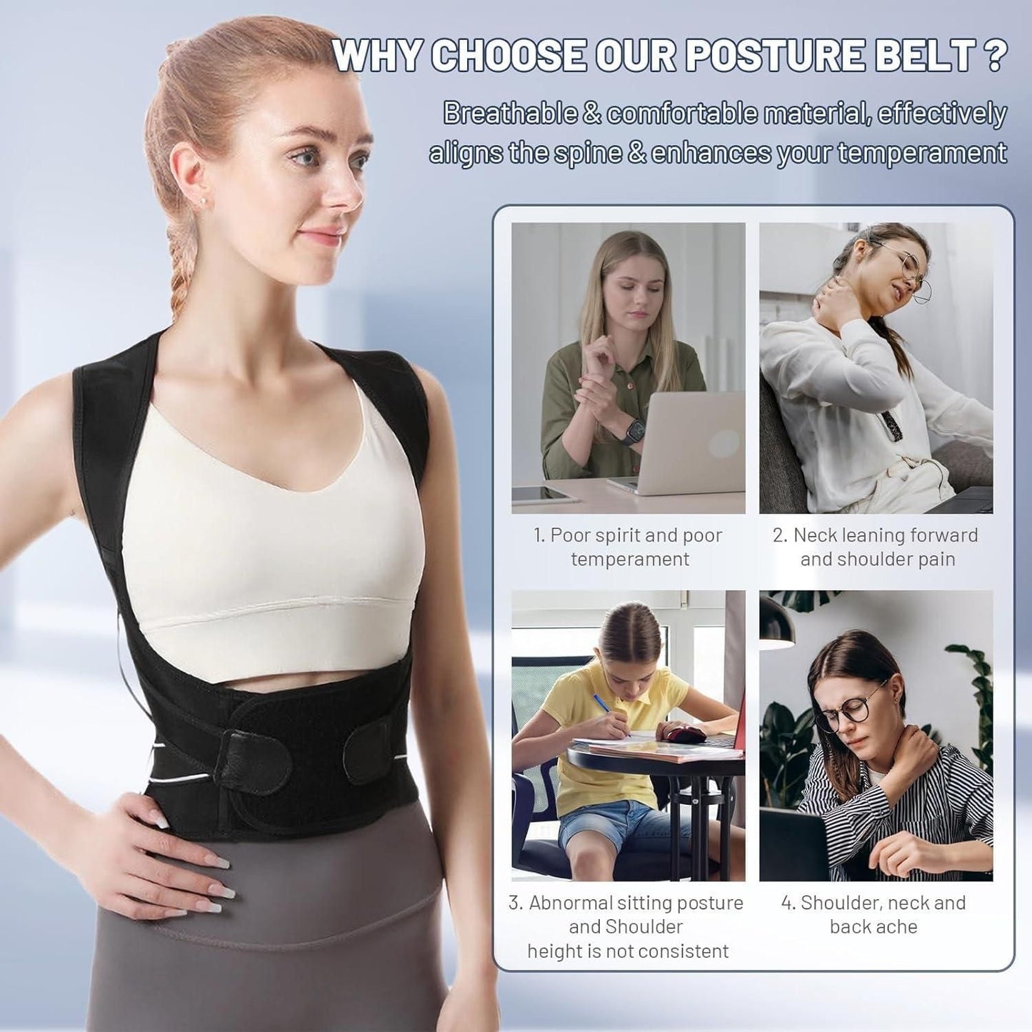 Improve Your Posture & Reduce Back Pain Without Effort