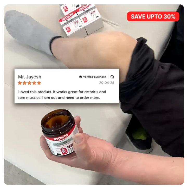 Quick Relief Japanese Instant Pain Relief Soothing Massage Gel (Buy 1 Get 1 Free)
